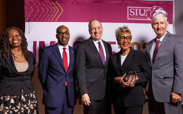 SIU System honors Dr. Patterson with ADEI Lifetime Achievement